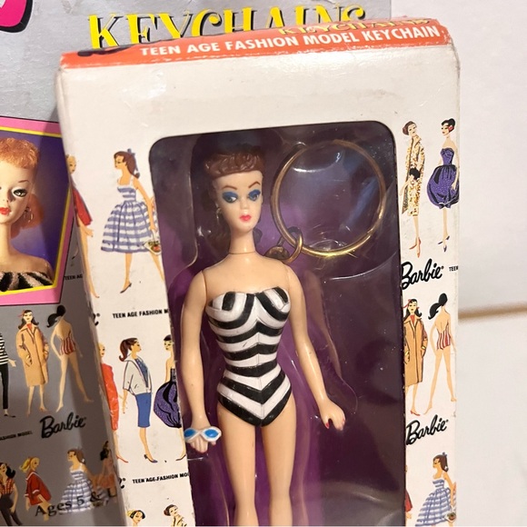 1995 Barbie Mattel keychain vintage - Picture 4 of 4